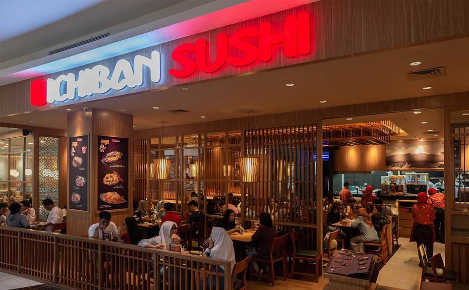 ichiban sushi di mall of serang