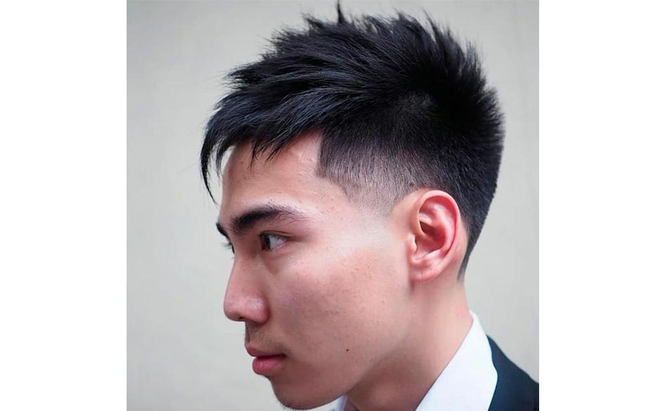 spiky hair model rambut pria